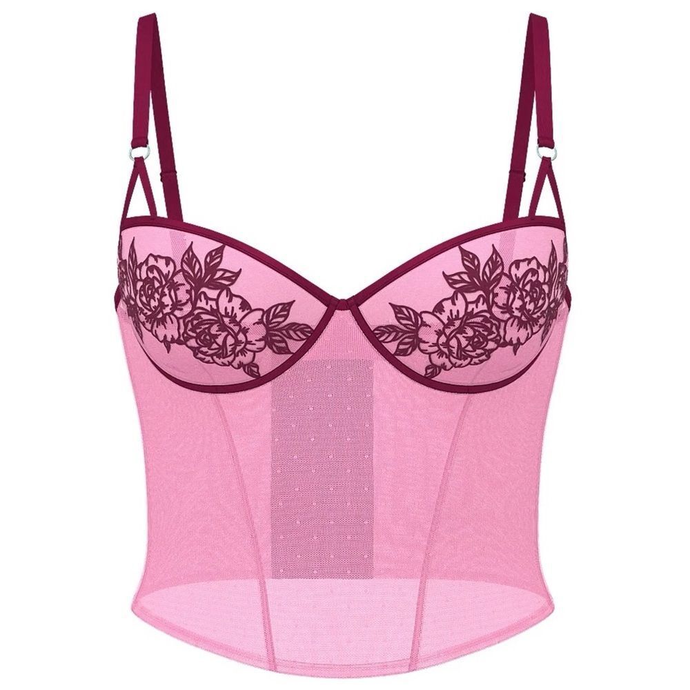 Victoria’s Secret/PINK Wink™ Lightly Lined Balconette Corset Top in the Size XL
